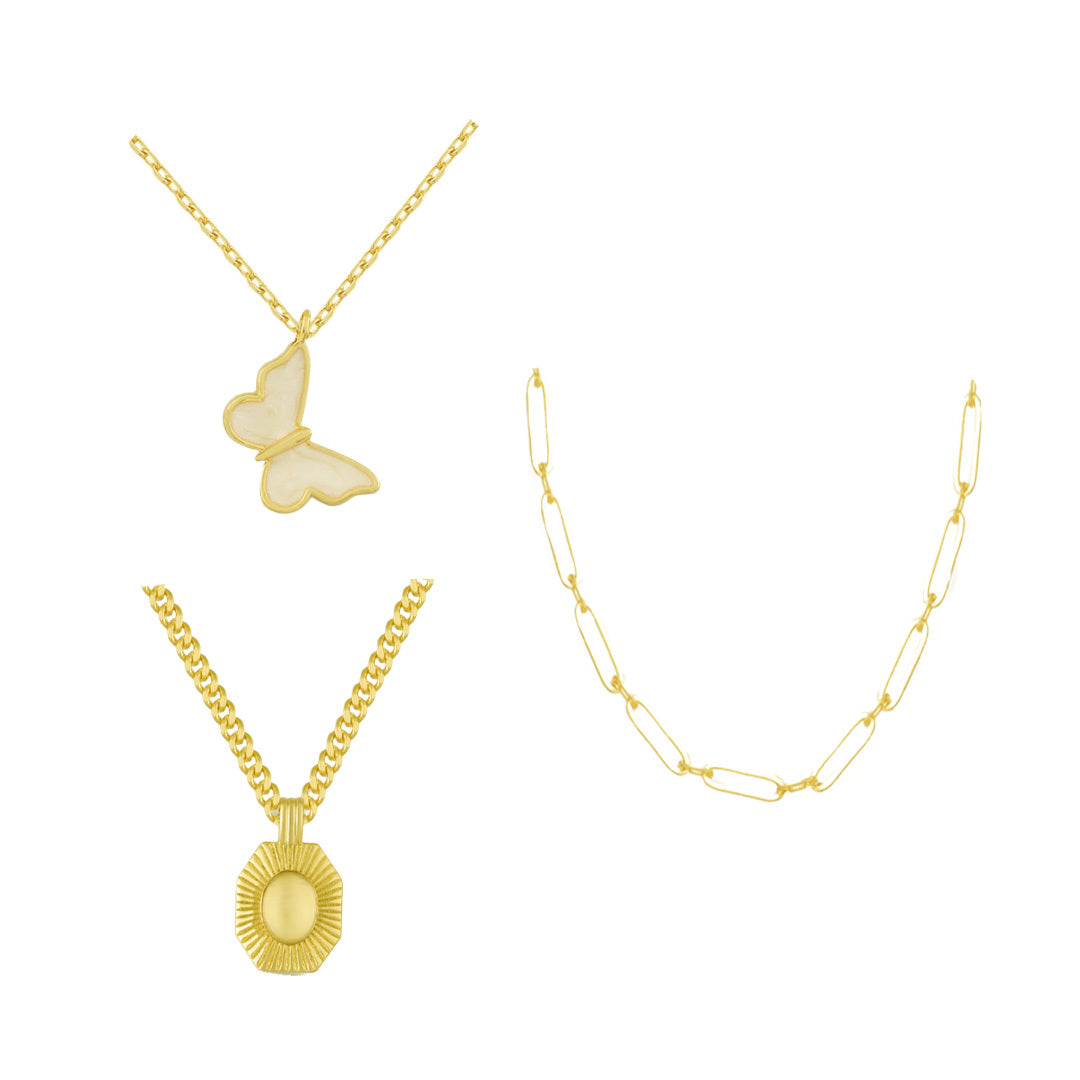 Soft Focus Bundle: 3 Piece Necklace Bundle
